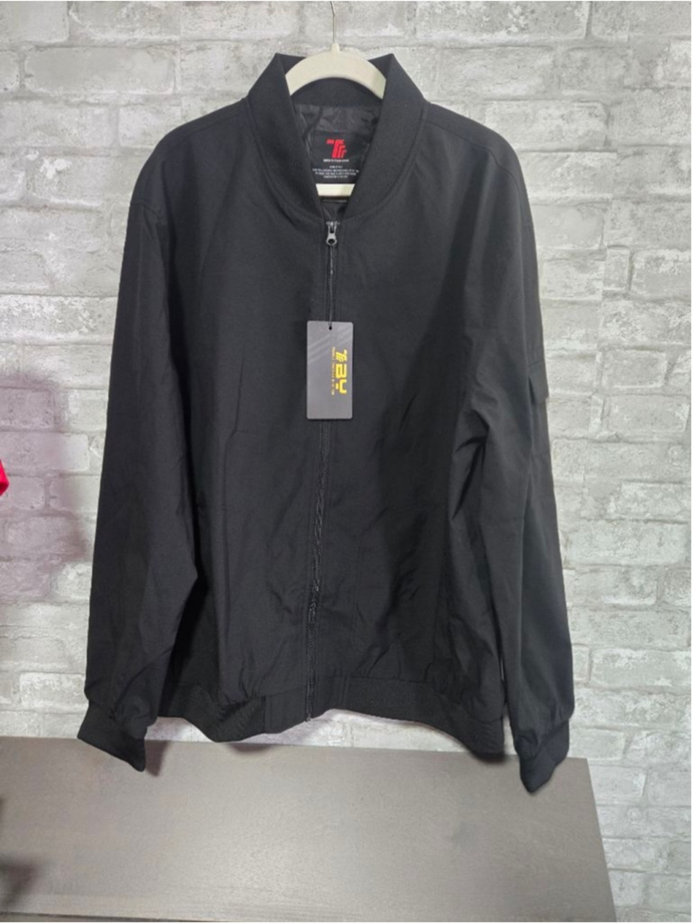 Clearance Men's Black Bomber Jacket XXL